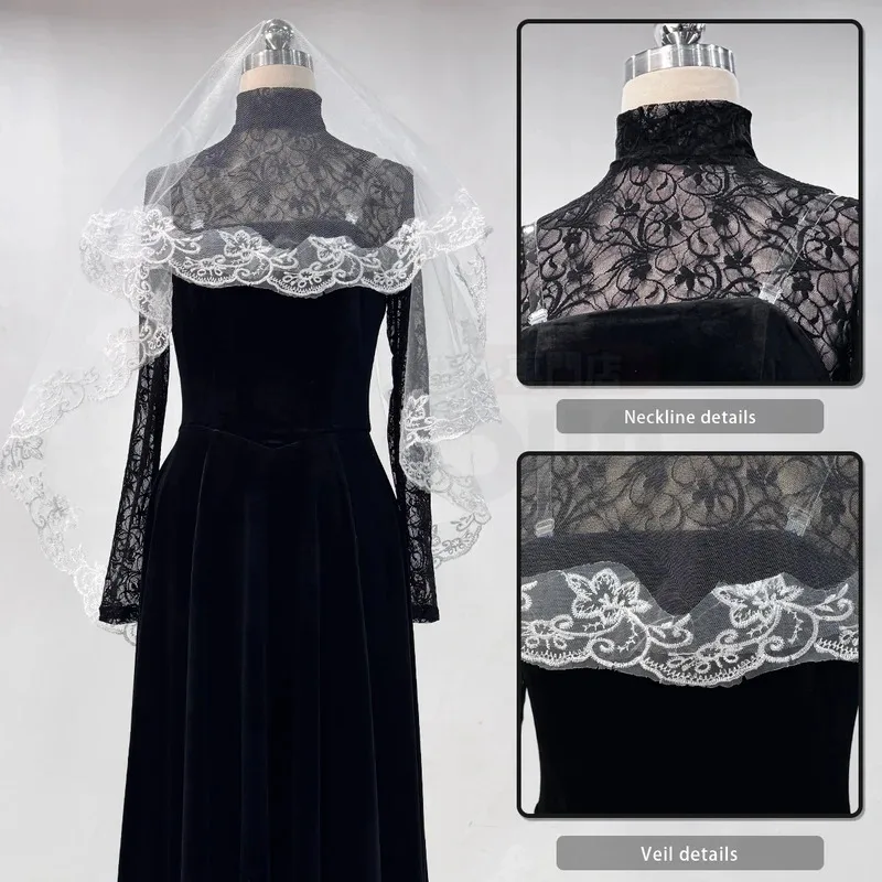 Sakamoto Days Anime Osaragi ORDER Cosplay Costume Long Lace Shirt Black Dress Veil Daily Wear Cos Convention Giftx;8's,6;
Sakamoto Days Anime Osaragi ORDER Cosplay Costume Long Lace Shirt Black Dress Veil Daily Wear Cos Convention Giftx;8's,6;