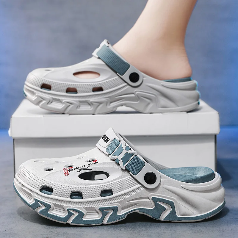 2026 New Men Summer Sandals Thick Sole Non-slip Wear-resistant Closed Toe Sports Dual-purpose Outdoor Casual Shoes
2026 New Men Summer Sandals Thick Sole Non-slip Wear-resistant Closed Toe Sports Dual-purpose Outdoor Casual Shoes