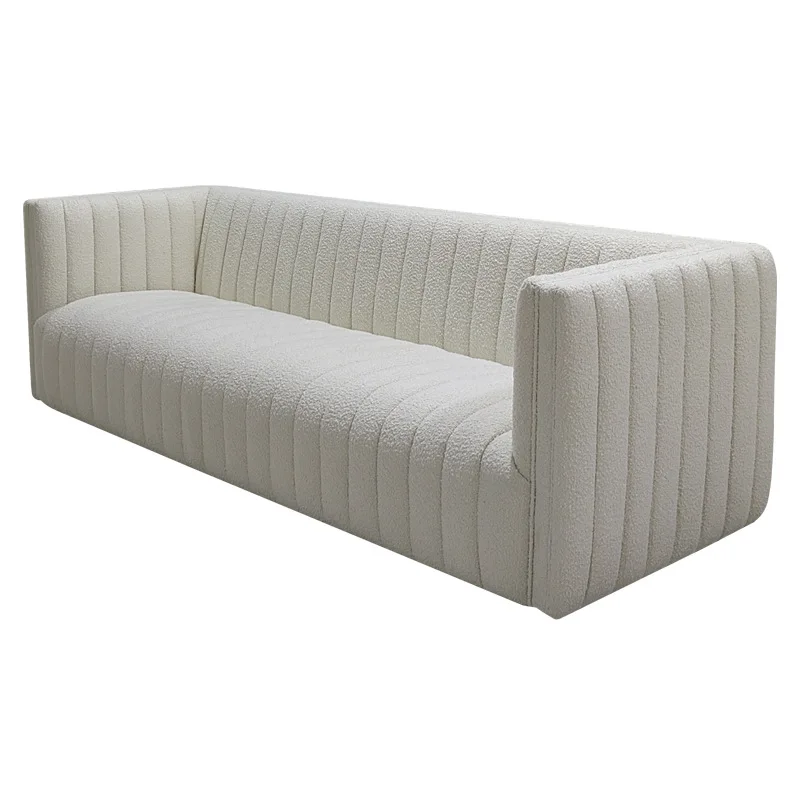 French light luxury designer furniture living room clothing store beauty salon fabric sofa Nordic straight row sofa
French light luxury designer furniture living room clothing store beauty salon fabric sofa Nordic straight row sofa