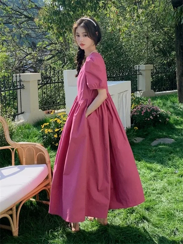 plus Size 300 Pounds Women's round Neck Short Sleeve Midi Dress Summer Korean Style College Wind Age Reduction Frock Skirt
plus Size 300 Pounds Women's round Neck Short Sleeve Midi Dress Summer Korean Style College Wind Age Reduction Frock Skirt