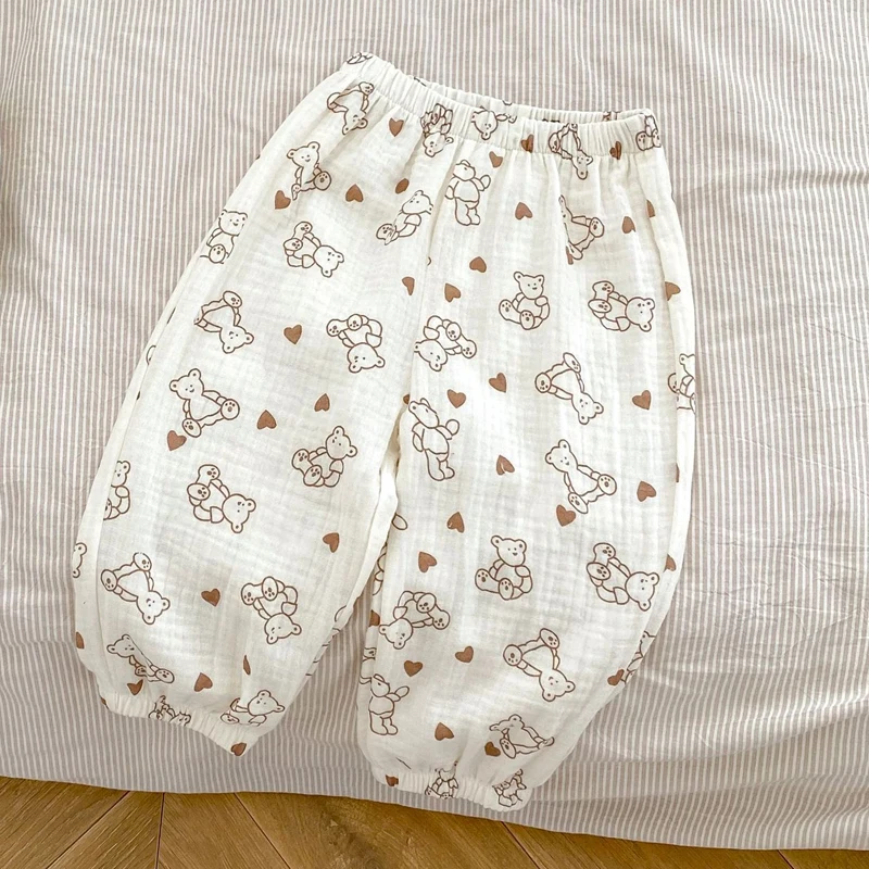 Summer New Baby Clothing, 0-3 Year Old Baby Bear Cute Pants Versatile Mosquito proof Pants
Summer New Baby Clothing, 0-3 Year Old Baby Bear Cute Pants Versatile Mosquito proof Pants