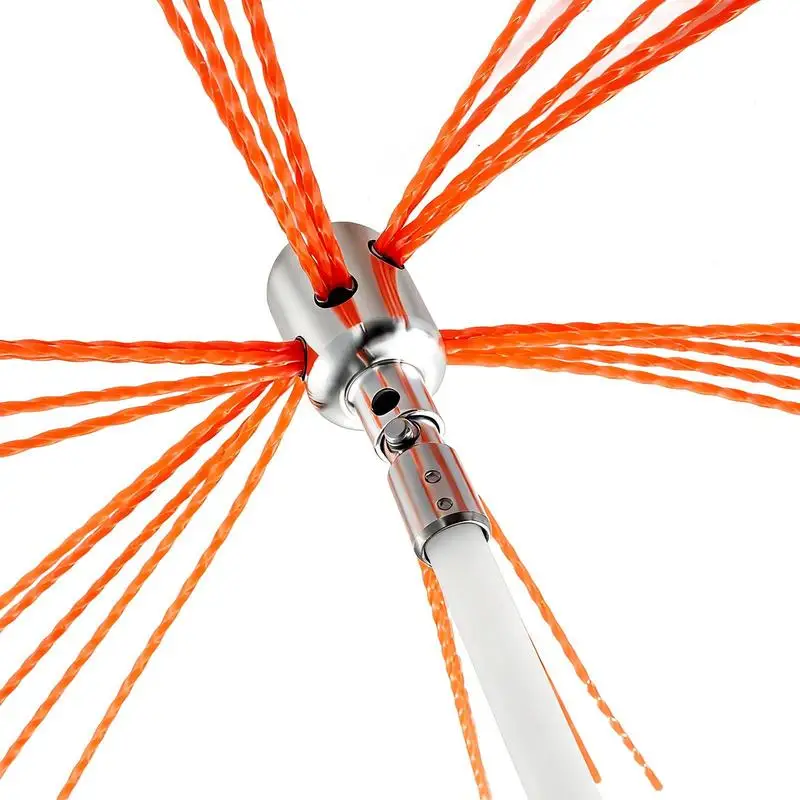 Chimney Sweep Kit, 26 ft Maximum Extendable Length Chimney Brush, Chimneys Cleaning Kit with Bristle Replacements & Goggles, 90° Bendable Fireplace Cleaning Tool, for Square, Rectangle Chimneys
Chimney Sweep Kit, 26 ft Maximum Extendable Length Chimney Brush, Chimneys Cleaning Kit with Bristle Replacements & Goggles, 90° Bendable Fireplace Cleaning Tool, for Square, Rectangle Chimneys