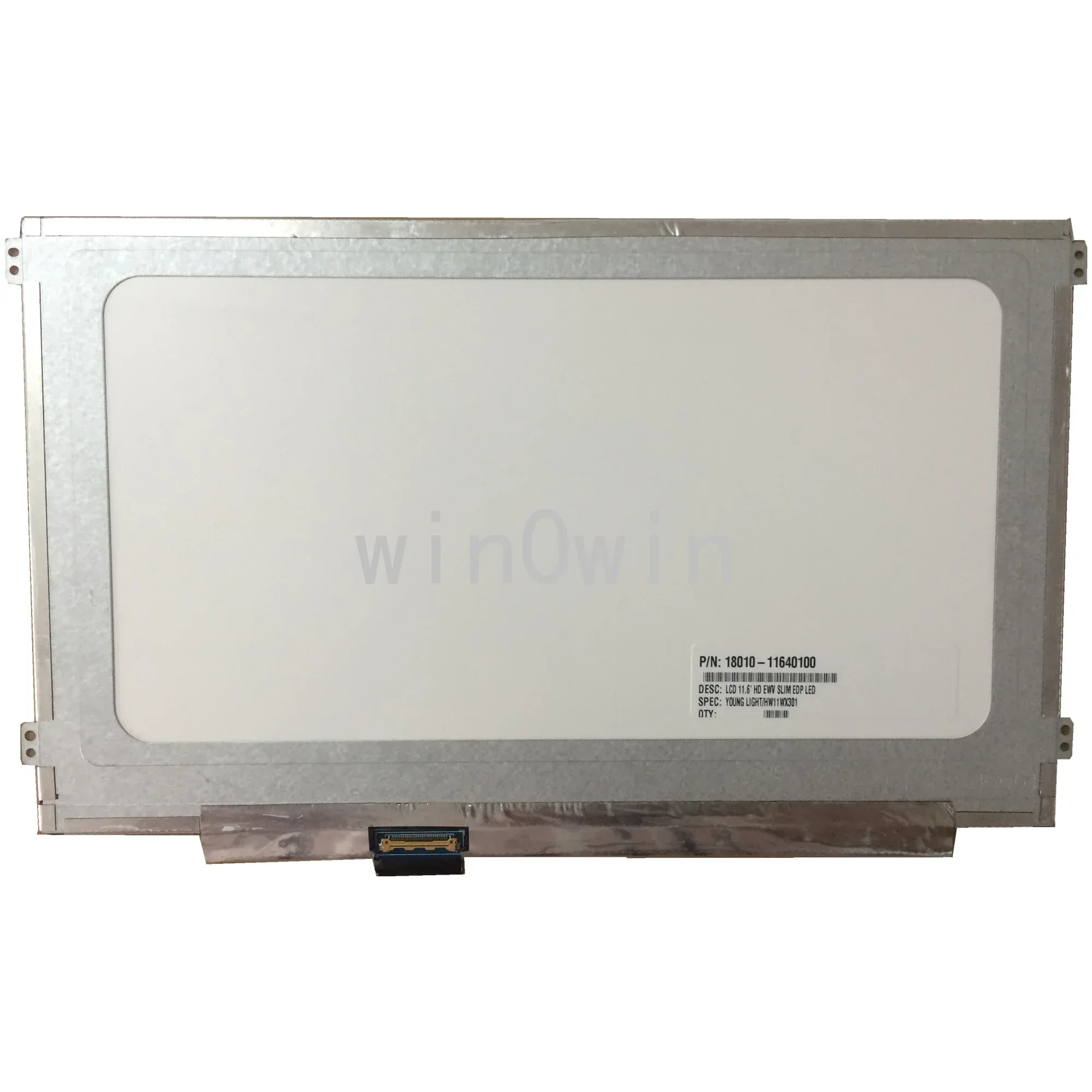 HW11WX301 fit P116NWR1 R2 R6 11.6" Slim 1366x768 EDP 30PIN Left+right ears NEW LED SLIM Display Laptop Screen
HW11WX301 fit P116NWR1 R2 R6 11.6" Slim 1366x768 EDP 30PIN Left+right ears NEW LED SLIM Display Laptop Screen
