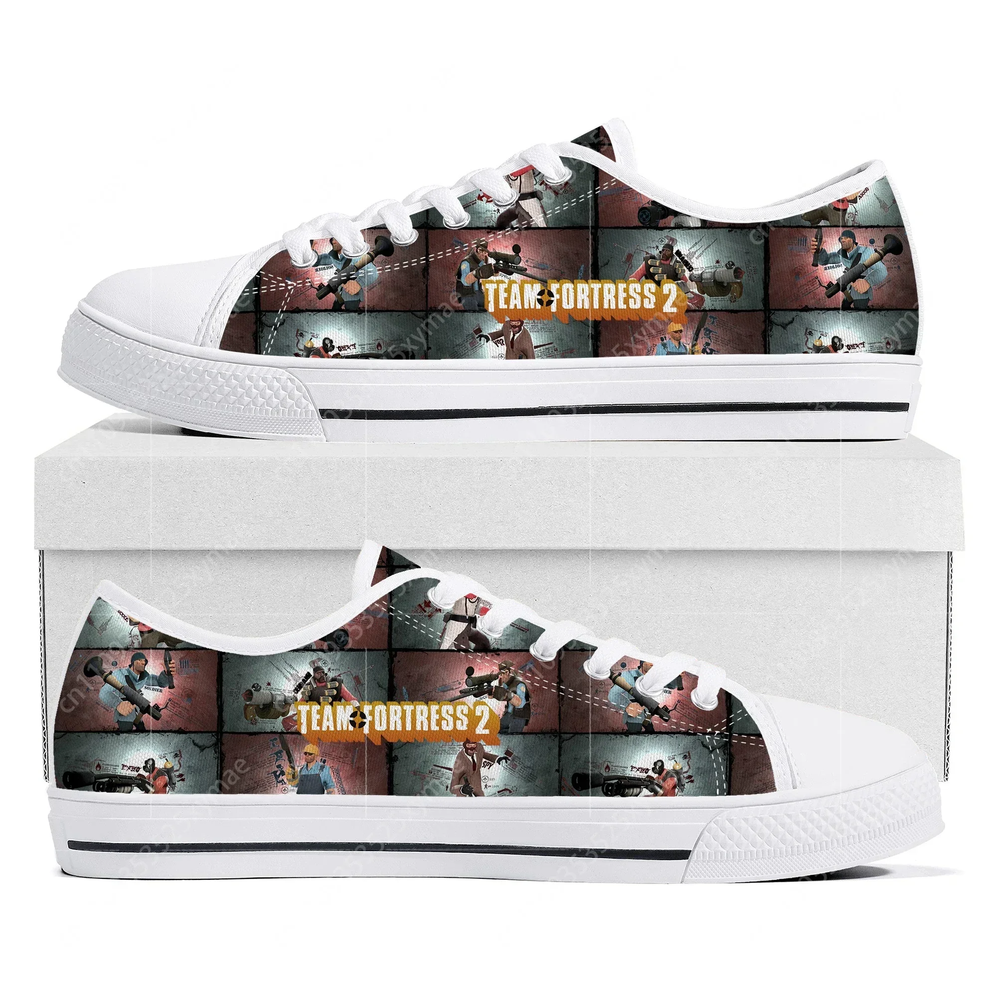 Team Fortress 2 Low Top Sneakers Cartoon Game Womens Mens Teenager Canvas Sneaker Couple Fashion Custom Built Shoes
Team Fortress 2 Low Top Sneakers Cartoon Game Womens Mens Teenager Canvas Sneaker Couple Fashion Custom Built Shoes