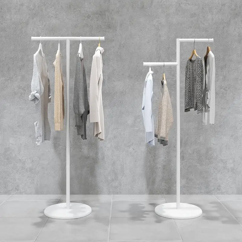 Iron Art Simple Front Hanging Clothing Store Clothes Rack Floor to Floor Showcase Window Display Rack Women's Clothing Display
Iron Art Simple Front Hanging Clothing Store Clothes Rack Floor to Floor Showcase Window Display Rack Women's Clothing Display