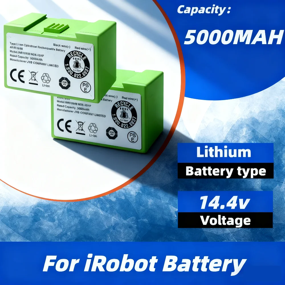 3500mAh i7 Lithium ion Replacement Battery for Irobot Roomba i7 7150 i7+ 7550 e5 e5152 e5154 i4 4150 i4+ i3 3150 i3+ 3550 ABL-D1
3500mAh i7 Lithium ion Replacement Battery for Irobot Roomba i7 7150 i7+ 7550 e5 e5152 e5154 i4 4150 i4+ i3 3150 i3+ 3550 ABL-D1