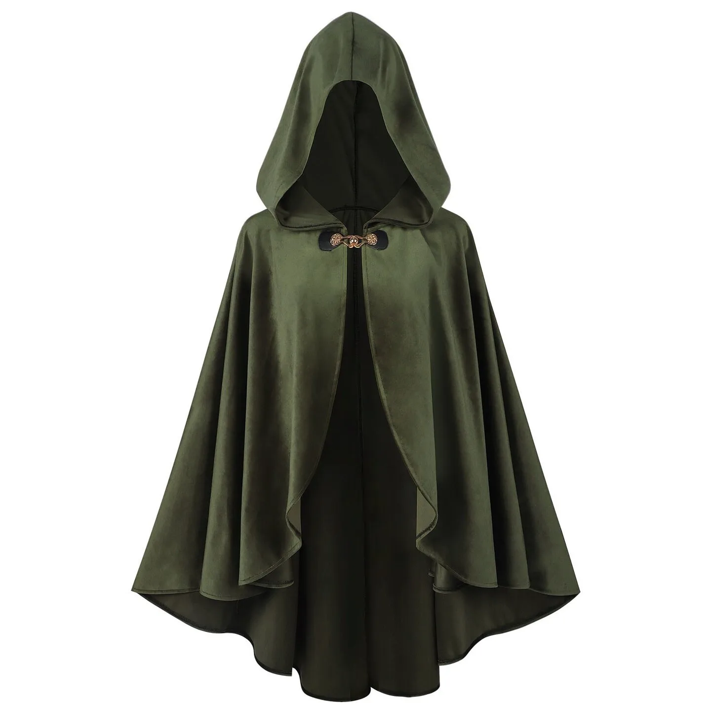 New Medieval Gothic Style Hooded Coat Long Trench Coat Halloween Devil Wizard Death Robe Cape Women's Ethnic Costume Stage Wear
New Medieval Gothic Style Hooded Coat Long Trench Coat Halloween Devil Wizard Death Robe Cape Women's Ethnic Costume Stage Wear