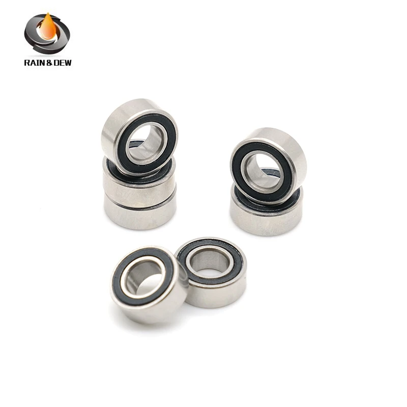 SMR105RS Stainless Bearing ABEC7 ( 10PCS ) 5X10X4mm Miniature RC Motor SMR105-2RS Ball Bearings SMR105 RS 2RS Black Seal
SMR105RS Stainless Bearing ABEC7 ( 10PCS ) 5X10X4mm Miniature RC Motor SMR105-2RS Ball Bearings SMR105 RS 2RS Black Seal