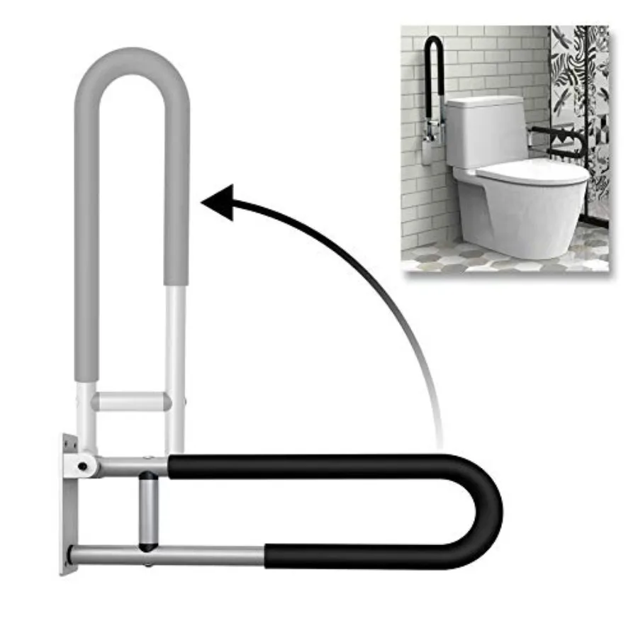 Fold Down Grab Bar 24Inch Flip-Up Handicap Support Wall Mounted Bathroom Shower Safety Bar Non Slip Hand Grips for Elderly Disa
Fold Down Grab Bar 24Inch Flip-Up Handicap Support Wall Mounted Bathroom Shower Safety Bar Non Slip Hand Grips for Elderly Disa