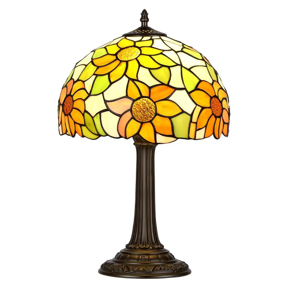 Reading Desk Lamp, Stained Glass Bedroom Table Lamp, 12-inch Yellow Sunflower Reading Desk Light For Bedside, Living Room
Reading Desk Lamp, Stained Glass Bedroom Table Lamp, 12-inch Yellow Sunflower Reading Desk Light For Bedside, Living Room