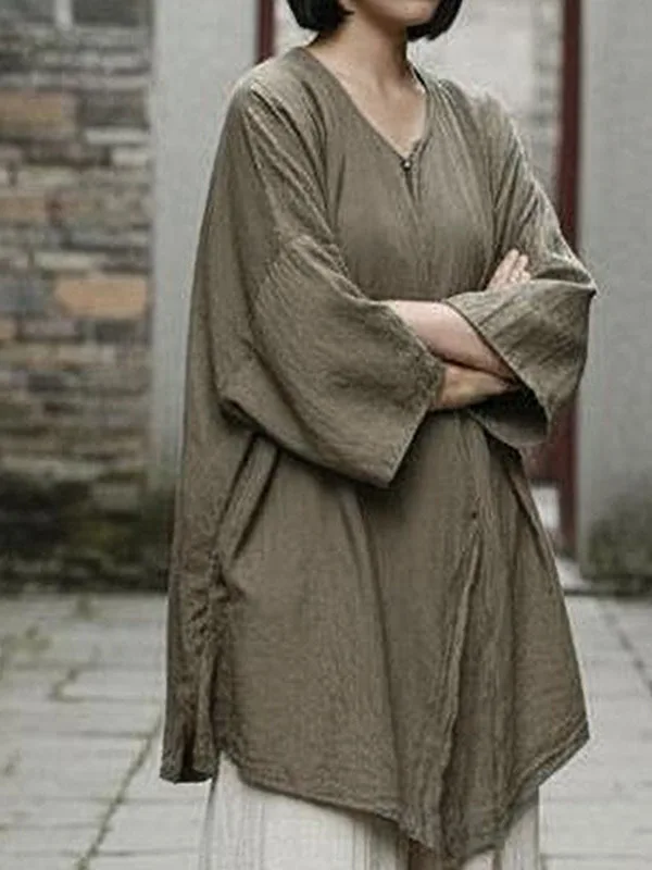 Ретро-кардиган женский из льна и хлопка с узким поясом, на пуговицах, весна-осень, новинка, простой дизайн
Ретро-кардиган женский из льна и хлопка с узким поясом, на пуговицах, весна-осень, новинка, простой дизайн