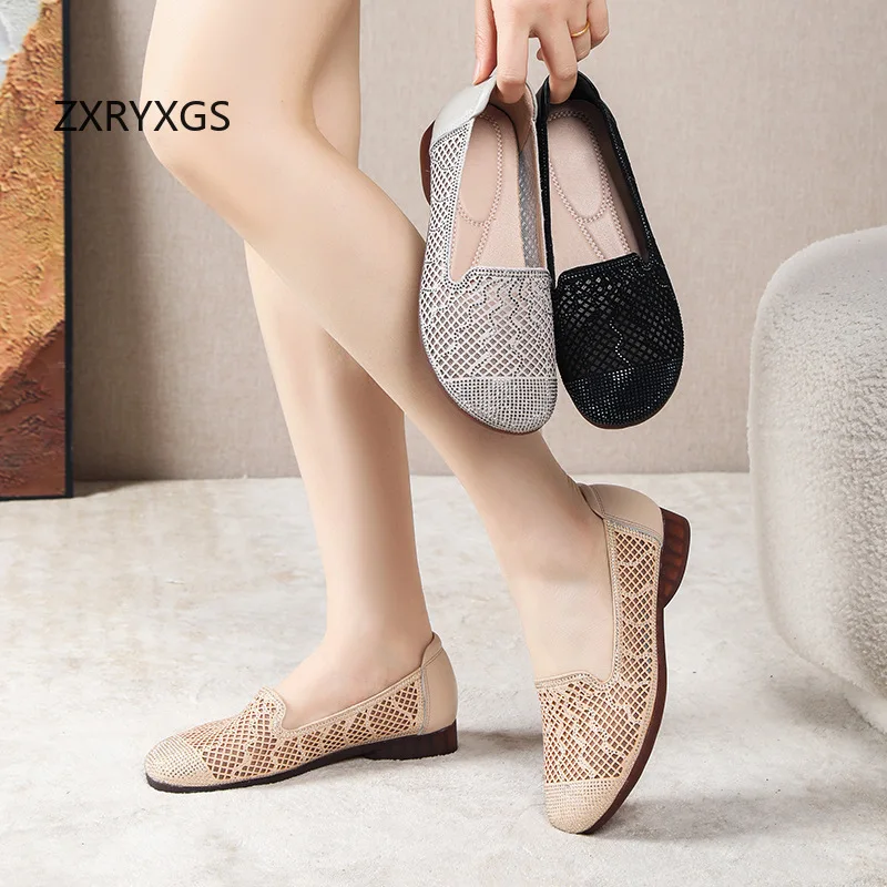 ZXRYXGS Summer Premium Microfiber Rhinestone Sandals Comfortable Breathable Sandals Fashion Casual Sandals Women Plus Size 2026
ZXRYXGS Summer Premium Microfiber Rhinestone Sandals Comfortable Breathable Sandals Fashion Casual Sandals Women Plus Size 2026