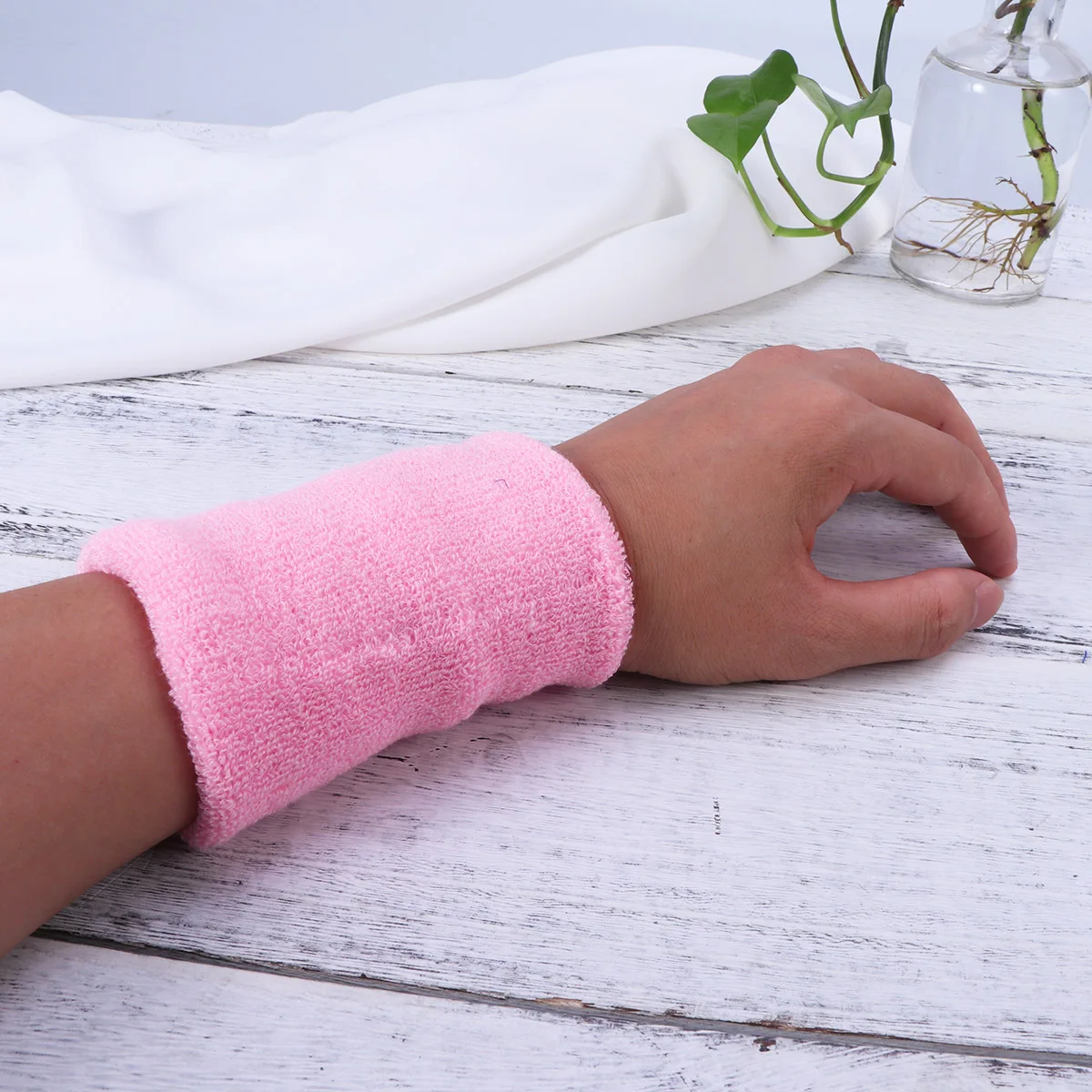 Wristbands Sweatband Sports Cotton Armband Athletic Women Men Gym Yoga Basketball Protection Comfortable Pink Elastic
Wristbands Sweatband Sports Cotton Armband Athletic Women Men Gym Yoga Basketball Protection Comfortable Pink Elastic