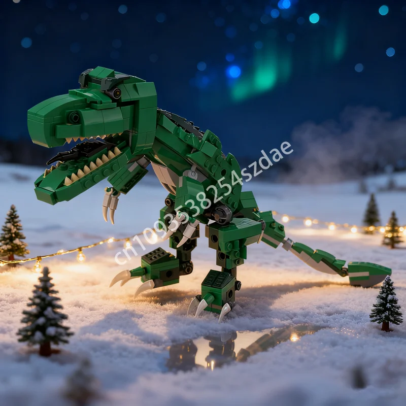321pcs MOC T Rex Dinosaur Model Building Blocks Construction Creative Idea Christmas Gift Education Toy Brick Kids Birthday
321pcs MOC T Rex Dinosaur Model Building Blocks Construction Creative Idea Christmas Gift Education Toy Brick Kids Birthday