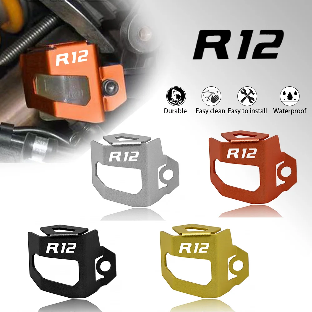 New For BMW R12 R 12 NineT R12S R 128 2024 2025 2026 Rear BrakeFluid Reservoir Cover Guard Cap Protector Motorcycle Accessories
New For BMW R12 R 12 NineT R12S R 128 2024 2025 2026 Rear BrakeFluid Reservoir Cover Guard Cap Protector Motorcycle Accessories