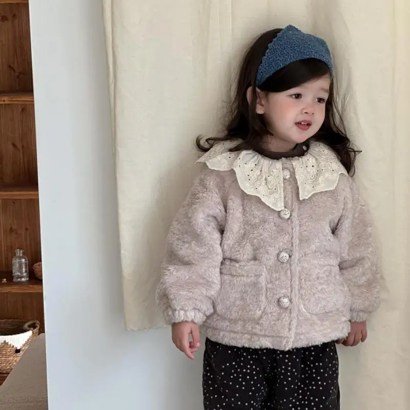 2025 Winter New Baby Long Sleeve Warm Coat Solid Infant Girls Cute Lace Lapel Cardigan Plus Velvet Thick Toddler Warm Clothes
2025 Winter New Baby Long Sleeve Warm Coat Solid Infant Girls Cute Lace Lapel Cardigan Plus Velvet Thick Toddler Warm Clothes