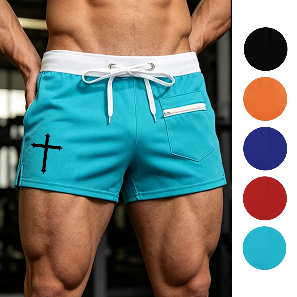 Men's Quick Dry Beach Swim Trunks Elastic Drawstring Waistband Front Zipper Pocket Gothic Cross Print Casual Swimwear Shorts
Men's Quick Dry Beach Swim Trunks Elastic Drawstring Waistband Front Zipper Pocket Gothic Cross Print Casual Swimwear Shorts