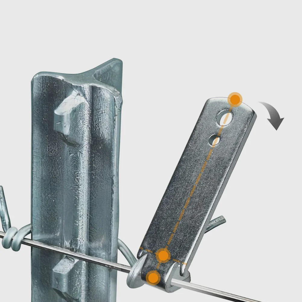2 Pcs Steel Wire Cable Tensioner Fence Tightener for Rope Metal Twisted Thread Fencing Line
2 Pcs Steel Wire Cable Tensioner Fence Tightener for Rope Metal Twisted Thread Fencing Line