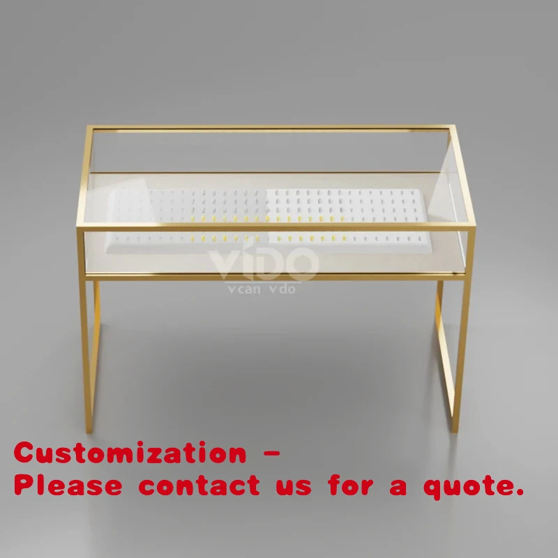 custom.LED Lighting Tempered Glass Jewelry Showcase Store Display Counter Furniture Customized Color Custom Size Jewelry Sho
custom.LED Lighting Tempered Glass Jewelry Showcase Store Display Counter Furniture Customized Color Custom Size Jewelry Sho
