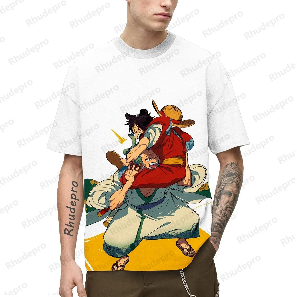Anime One Piece 3D Printing Cosplay T-shirt Women's Children's Street T-shirts 2025 Monkey D. Luffy Summer New Men's Large Top
Anime One Piece 3D Printing Cosplay T-shirt Women's Children's Street T-shirts 2025 Monkey D. Luffy Summer New Men's Large Top