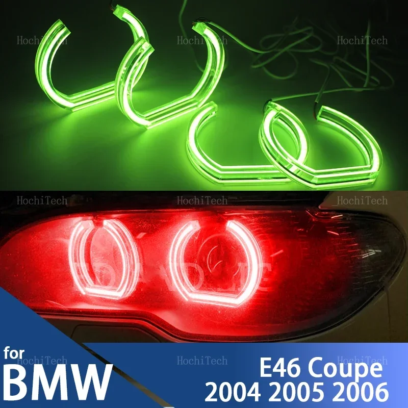 DTM Car-styling multi-colored RGB App control LED Rings Light For BMW E46 Convertible Coupe 2004 2005 2006 LCI xenon headlight
DTM Car-styling multi-colored RGB App control LED Rings Light For BMW E46 Convertible Coupe 2004 2005 2006 LCI xenon headlight