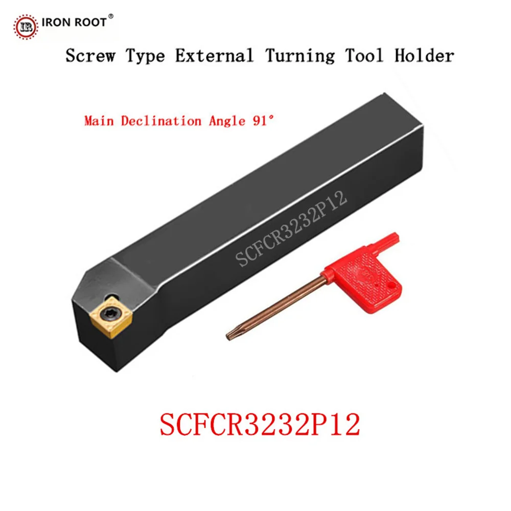 IRON ROOT 1P SCFCR 2020K12,SCFCR 2525M12,SCFCL 2525M12 CNC Lathe Turning Tools External Turning Tool Holder For CCMT120408
IRON ROOT 1P SCFCR 2020K12,SCFCR 2525M12,SCFCL 2525M12 CNC Lathe Turning Tools External Turning Tool Holder For CCMT120408