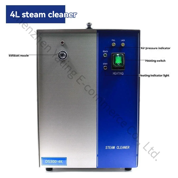 1pc 4L Steam Cleaning Machine 1300W Small Steam Cleaning Machine Spray Turbine Jewelry Electroplating and Polishing Machine
1pc 4L Steam Cleaning Machine 1300W Small Steam Cleaning Machine Spray Turbine Jewelry Electroplating and Polishing Machine