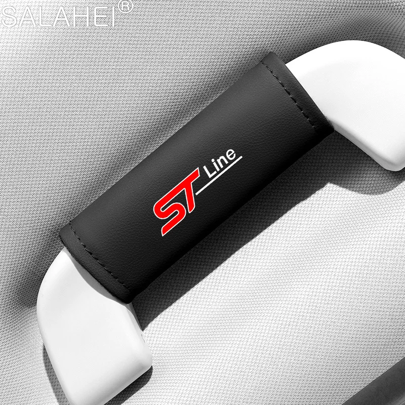 Leather Car Roof Armrest Pull Protection Cover Gloves Door Handle Non-Slip Decoration Accessories For Ford ST LINE STline Kuga
Leather Car Roof Armrest Pull Protection Cover Gloves Door Handle Non-Slip Decoration Accessories For Ford ST LINE STline Kuga