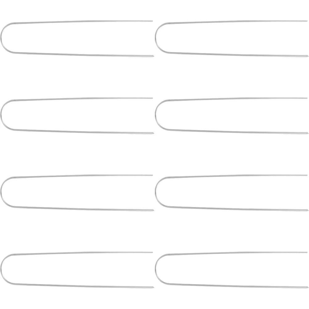 8Pcs Ground Stakes Landscape Garden Metal U Shaped Stakes for Outdoor Tent Camping Yard Trampoline Anchors Heavy Duty Fixing
8Pcs Ground Stakes Landscape Garden Metal U Shaped Stakes for Outdoor Tent Camping Yard Trampoline Anchors Heavy Duty Fixing