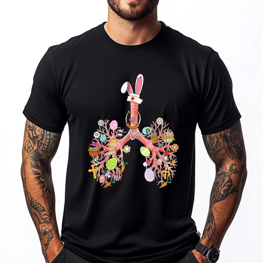 Bunny Lungs Respiratory Nurse Easter Day Rt Therapist Eggs Plain Shirt Oversize Man Black Shirt Graphic Tees Leisure
Bunny Lungs Respiratory Nurse Easter Day Rt Therapist Eggs Plain Shirt Oversize Man Black Shirt Graphic Tees Leisure