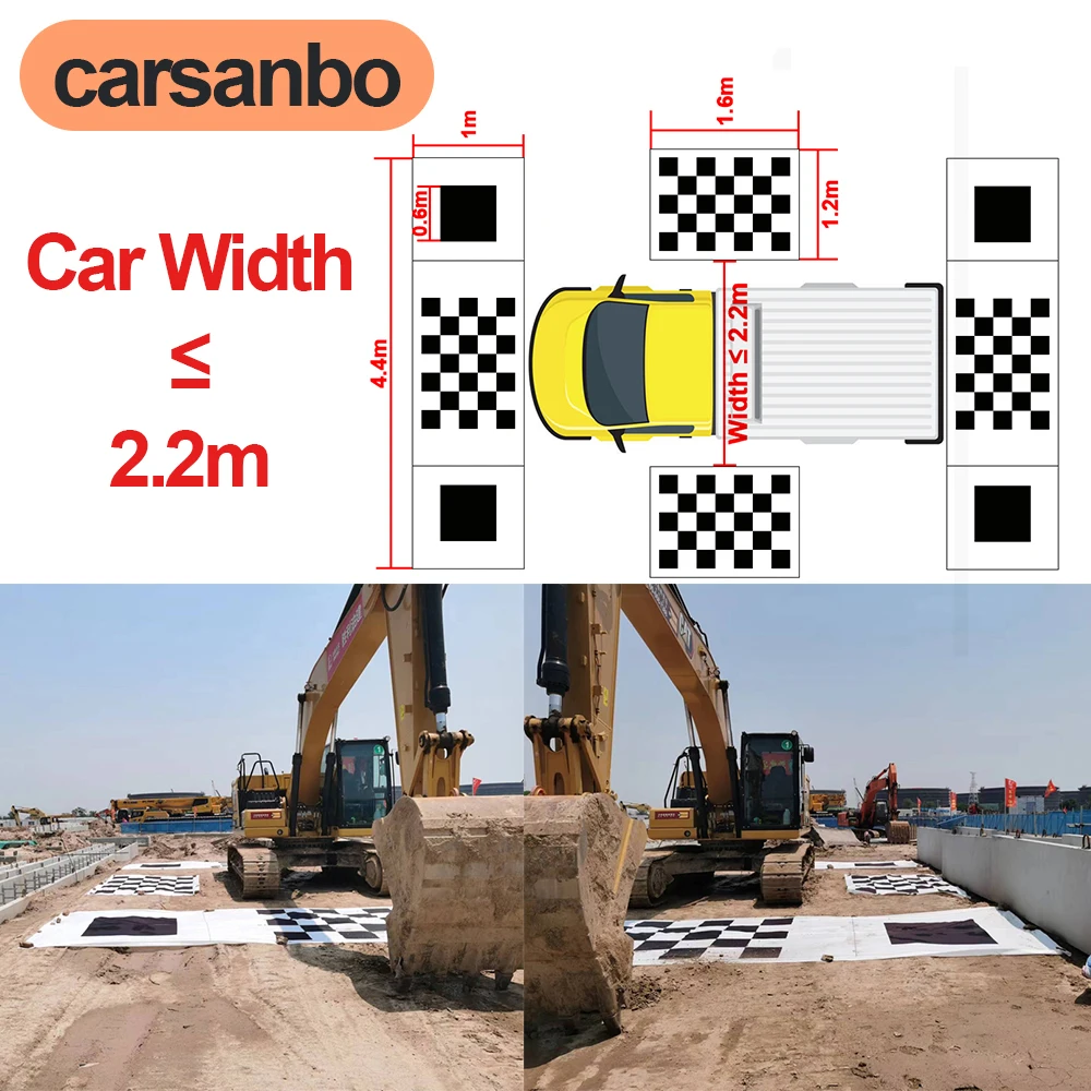 Carsanbo Car Camera System 3D Correction Calibration Cloth for Automotive 360° Panoramic Image System Splicing Debugging Cloth
Carsanbo Car Camera System 3D Correction Calibration Cloth for Automotive 360° Panoramic Image System Splicing Debugging Cloth