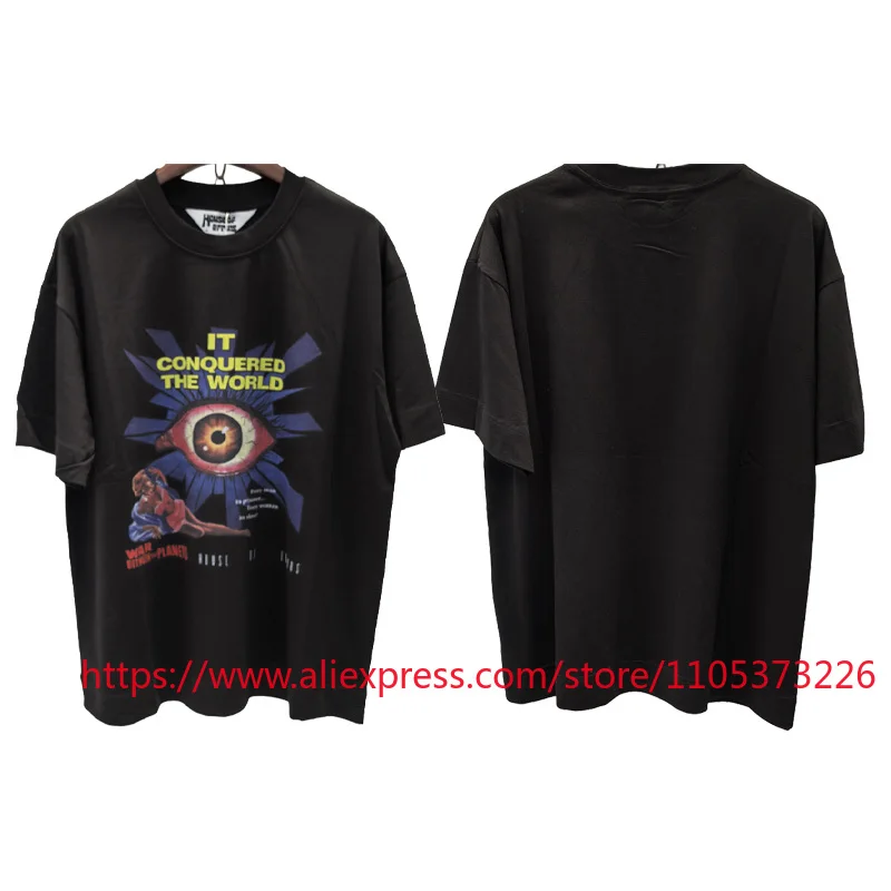 HOUSE OF ERRORS Slogan Eye Print Loose Short Sleeve T Shirt American High Street Trendy Style HOUSE OF ERRORS
HOUSE OF ERRORS Slogan Eye Print Loose Short Sleeve T Shirt American High Street Trendy Style HOUSE OF ERRORS