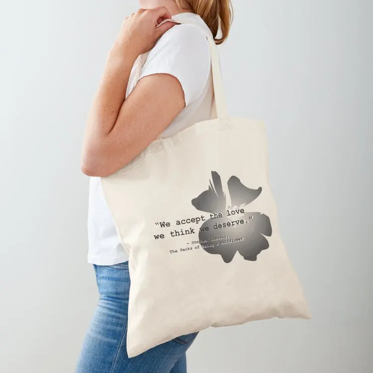 The Perks of Being a Wallflower (Light ver.) Tote Bag tote bag screen bag for beach Candy bags bags luxury women
The Perks of Being a Wallflower (Light ver.) Tote Bag tote bag screen bag for beach Candy bags bags luxury women