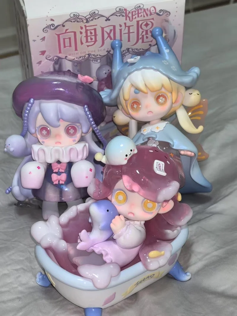 Ghost Keeno Third Generation Wish On The Sea Breeze Series Blind Box Trendy Toys Ornaments Desk Decoration Cute Gift For Girls
Ghost Keeno Third Generation Wish On The Sea Breeze Series Blind Box Trendy Toys Ornaments Desk Decoration Cute Gift For Girls