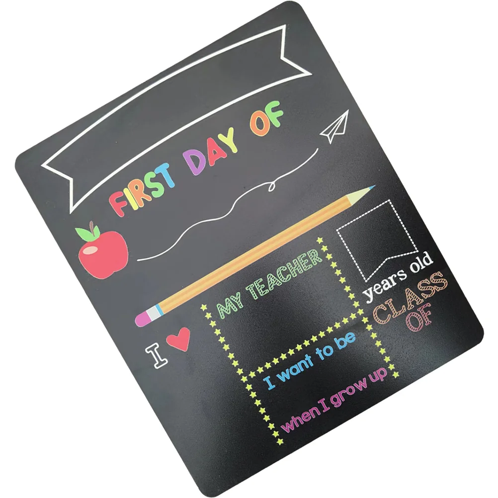 Blackboard Message Chalk My First Day Diy Small Chalkboard Kids School Supplies Reusable Double Sided Creative Student Preschool
Blackboard Message Chalk My First Day Diy Small Chalkboard Kids School Supplies Reusable Double Sided Creative Student Preschool
