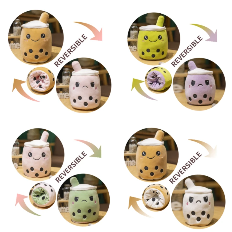 Cute Fruit Bubble Drink Plush Dolls Reversible Toys Soft Double-sided Flip Milk Tea Children Girls Home Decoration Birthday Gift
Cute Fruit Bubble Drink Plush Dolls Reversible Toys Soft Double-sided Flip Milk Tea Children Girls Home Decoration Birthday Gift