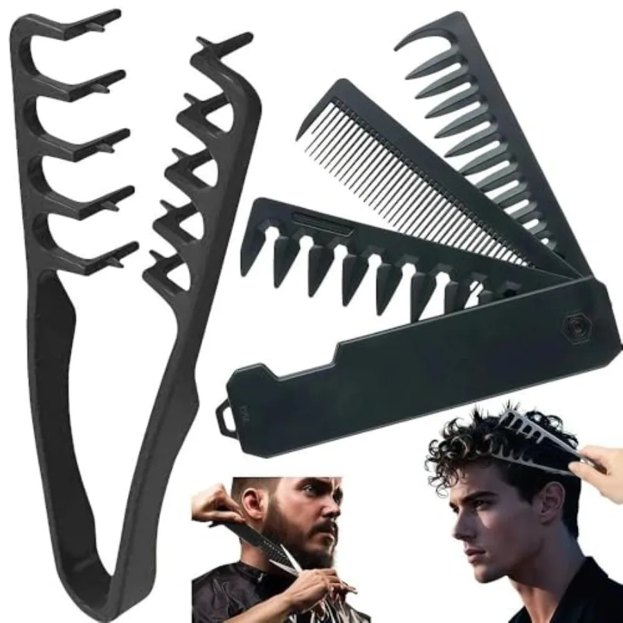 Texturizing Comb for Men and Women - Volumizing and Detangling Comb for All Hair Types, Thick, Curly and Straight Hairs, Works
Texturizing Comb for Men and Women - Volumizing and Detangling Comb for All Hair Types, Thick, Curly and Straight Hairs, Works
