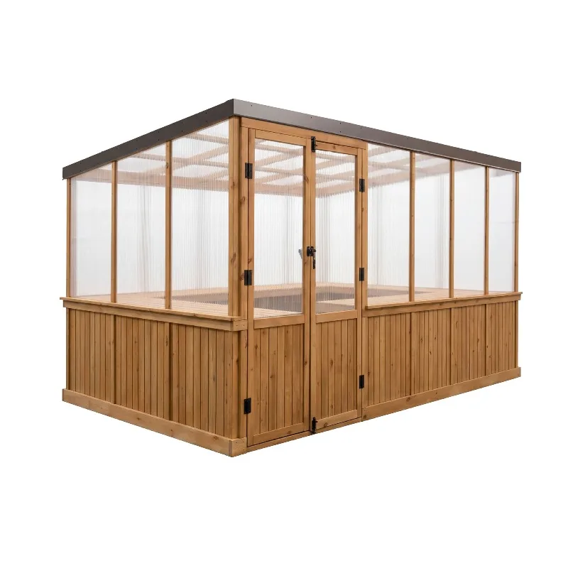 Thermal insulation plant flower room outdoor greenhouse greenhouse courtyard homestay preservative wood warm rain shade sun room
Thermal insulation plant flower room outdoor greenhouse greenhouse courtyard homestay preservative wood warm rain shade sun room