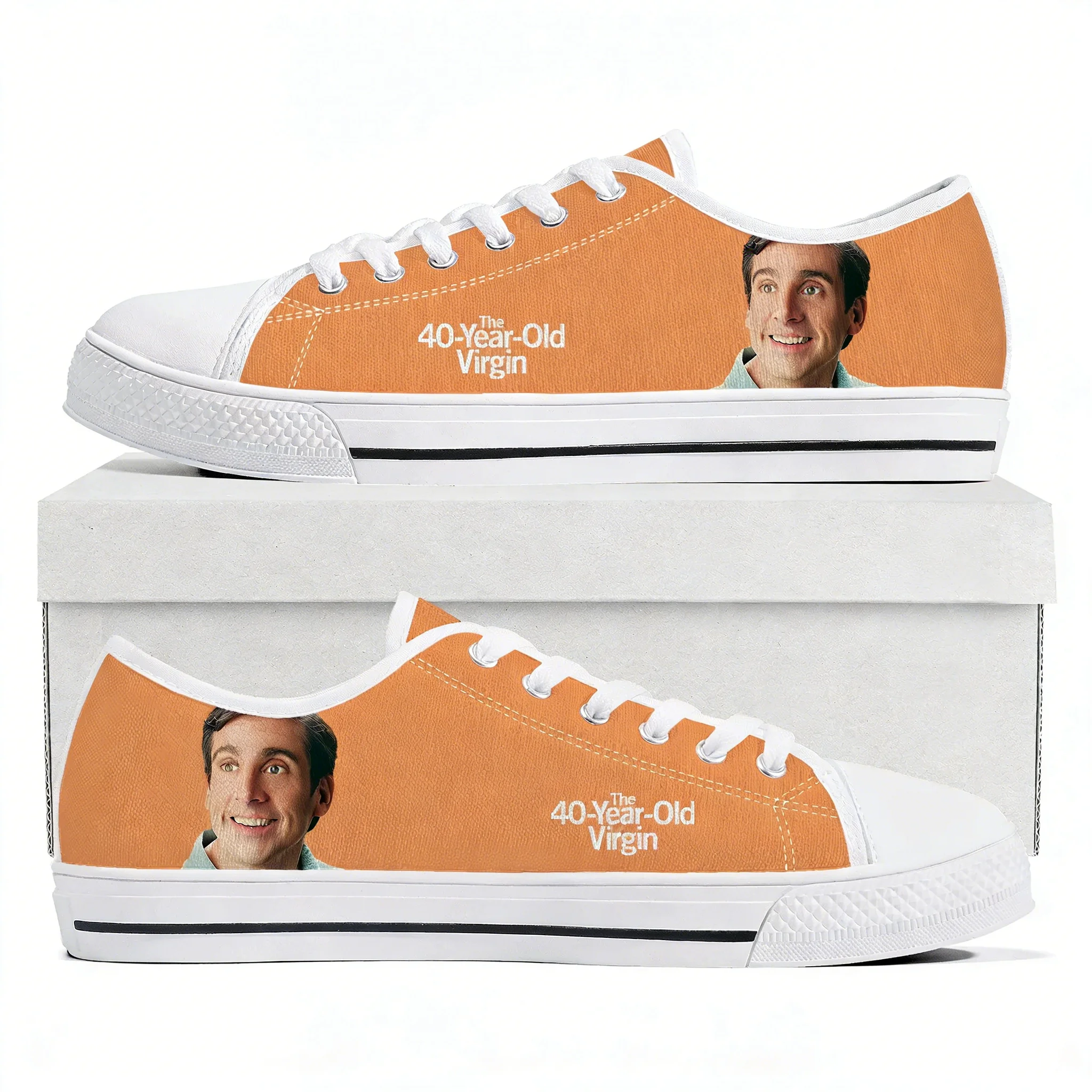 The 40 Year Old Virgin Low Top High Quality Sneaker Mens Womens Teenager Canvas Sneaker Casual Shoes Patterns Customized Shoes
The 40 Year Old Virgin Low Top High Quality Sneaker Mens Womens Teenager Canvas Sneaker Casual Shoes Patterns Customized Shoes