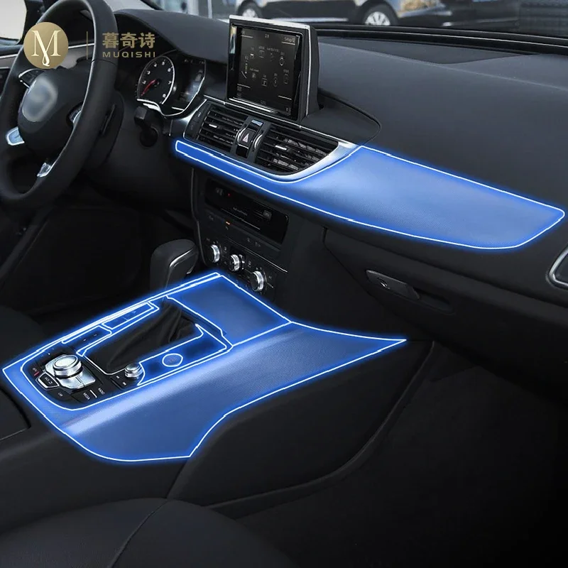 Для Audi A6 S6 A7 C7 2012-2018 салон автомобиля защитная пленка для фортепиано прозрачная самоклеящаяся пленка из ТПУ для защиты от царапин PPF
Для Audi A6 S6 A7 C7 2012-2018 салон автомобиля защитная пленка для фортепиано прозрачная самоклеящаяся пленка из ТПУ для защиты от царапин PPF