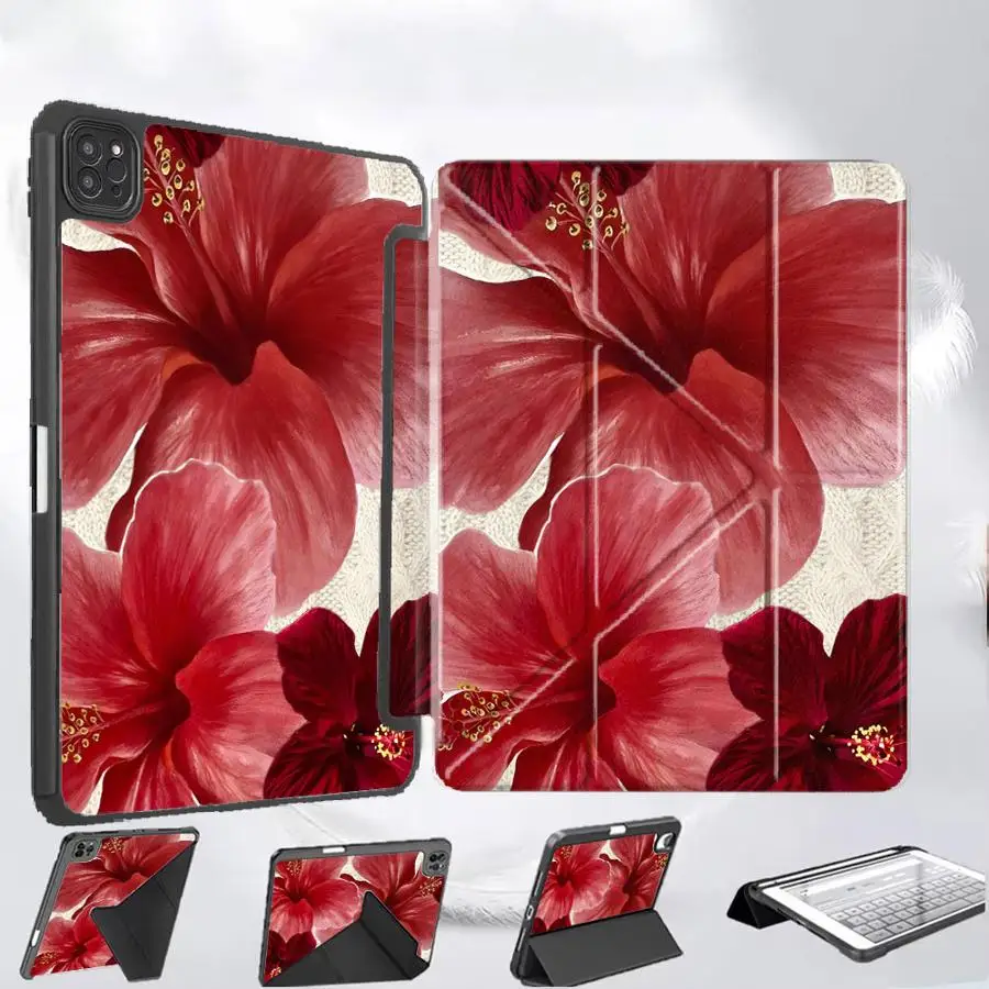 Чехол для планшета iPad Air 4 5 M3 M2 M4 11 дюймов, Mini 6 7 Pro 11th 10th 9th 8th 7th, 12.9 дюймов Pro 2025, с держателем, красный, с рисунком цветочных тычинок
Чехол для планшета iPad Air 4 5 M3 M2 M4 11 дюймов, Mini 6 7 Pro 11th 10th 9th 8th 7th, 12.9 дюймов Pro 2025, с держателем, красный, с рисунком цветочных тычинок