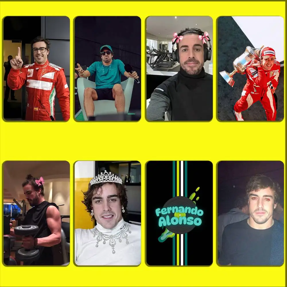 F-Fernando Alonso 14 Card Stickers For Debit Bank Credit Cards Metro Bus Pass Sticker Decoration Cover Skin
F-Fernando Alonso 14 Card Stickers For Debit Bank Credit Cards Metro Bus Pass Sticker Decoration Cover Skin