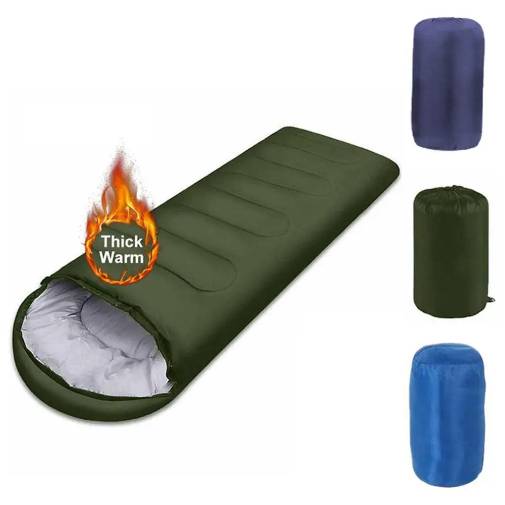 180*75CM Portable Sleeping Bag Outdoor Travel Camping Hiking Polyester Winter Portable Camping Outdoor Adult
180*75CM Portable Sleeping Bag Outdoor Travel Camping Hiking Polyester Winter Portable Camping Outdoor Adult