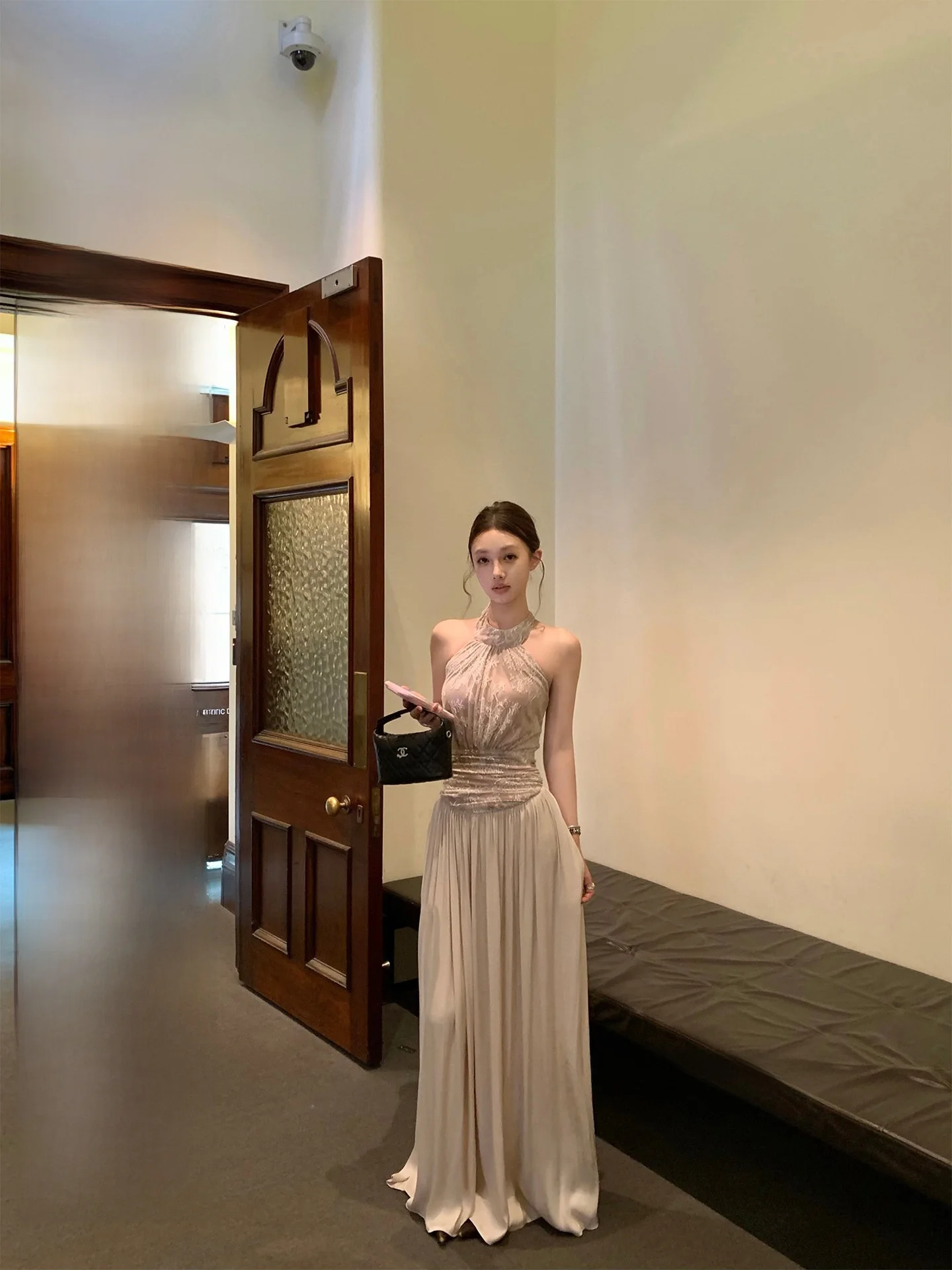 Bankelili Girl's Slim Fit round Dance Dress Shoulder Bared Neck Hanging Gown Retro Style Casual Soft Viscose Spring Summer Dress
Bankelili Girl's Slim Fit round Dance Dress Shoulder Bared Neck Hanging Gown Retro Style Casual Soft Viscose Spring Summer Dress