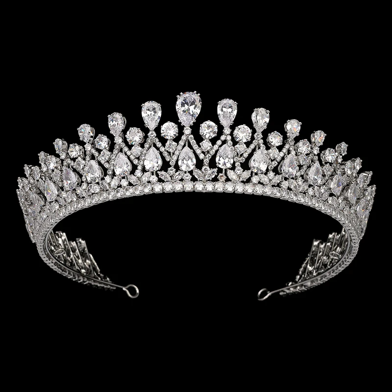 Crown HADIYANA New Bridal Jewelry Crown Wedding Luxury All Zircon Women's Party Crown Promotion BC6801 Wedding Gift
Crown HADIYANA New Bridal Jewelry Crown Wedding Luxury All Zircon Women's Party Crown Promotion BC6801 Wedding Gift