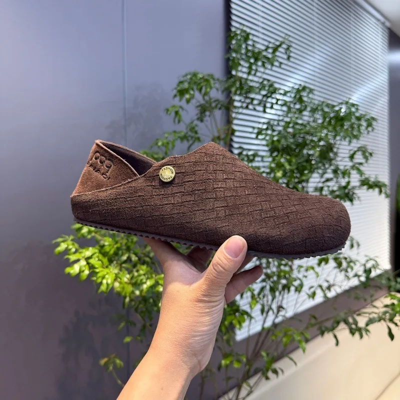 Men Women Leather Toe Plus Size Slippers Mules Close Summer Spring Slip on Flats Unisex Low-heeled Fashion Comfort
Men Women Leather Toe Plus Size Slippers Mules Close Summer Spring Slip on Flats Unisex Low-heeled Fashion Comfort