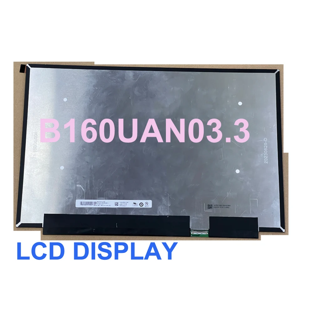 Дисплейный модуль для ноутбука AAA+16" IPS B160UAN03.3, матрица LCD, замена экрана, 1920x1200, 30 контактов, без сенсорного управления
Дисплейный модуль для ноутбука AAA+16" IPS B160UAN03.3, матрица LCD, замена экрана, 1920x1200, 30 контактов, без сенсорного управления