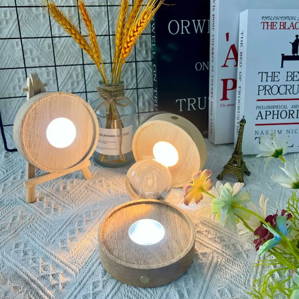 Round Wooden LED Light Base INS 10cm Rechargeable Lamp Holder Creativity Multicolor LED Light Art Display Base Bedroom
Round Wooden LED Light Base INS 10cm Rechargeable Lamp Holder Creativity Multicolor LED Light Art Display Base Bedroom