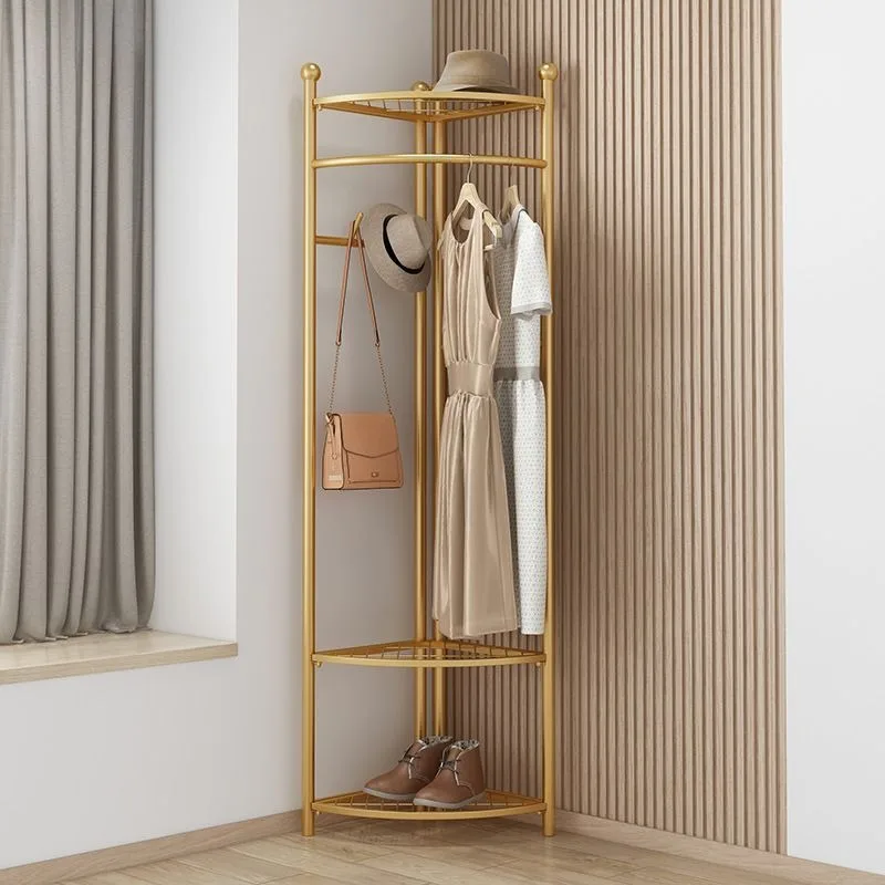 Corner hanger floor-to-ceiling bedroom corner simple hanging clothes rack household corner drying rack light luxury coat rack
Corner hanger floor-to-ceiling bedroom corner simple hanging clothes rack household corner drying rack light luxury coat rack