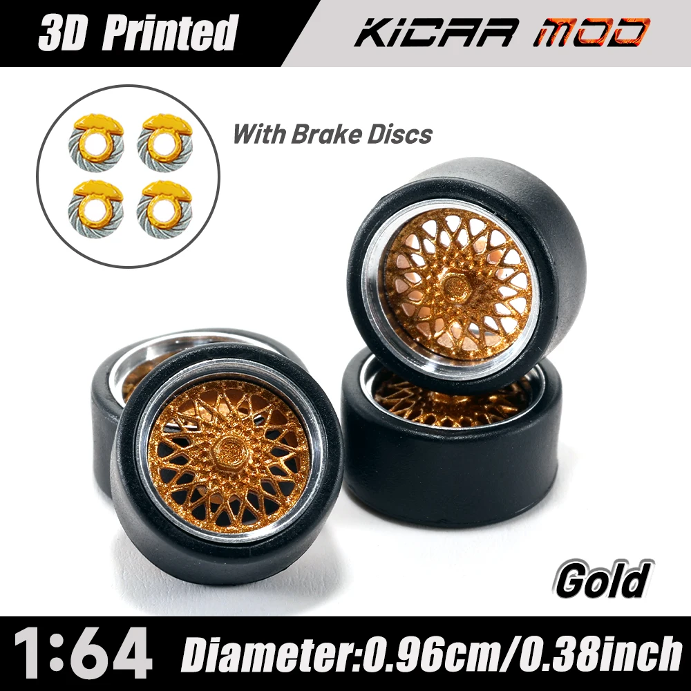 Колеса Kicarmod 1:64 с резиновыми шинами, полимерные диски с 3D-принтом для Hot Wheels JDM MINI GT Tomica, модель автомобиля, 4 шт., 1 компл.
Колеса Kicarmod 1:64 с резиновыми шинами, полимерные диски с 3D-принтом для Hot Wheels JDM MINI GT Tomica, модель автомобиля, 4 шт., 1 компл.